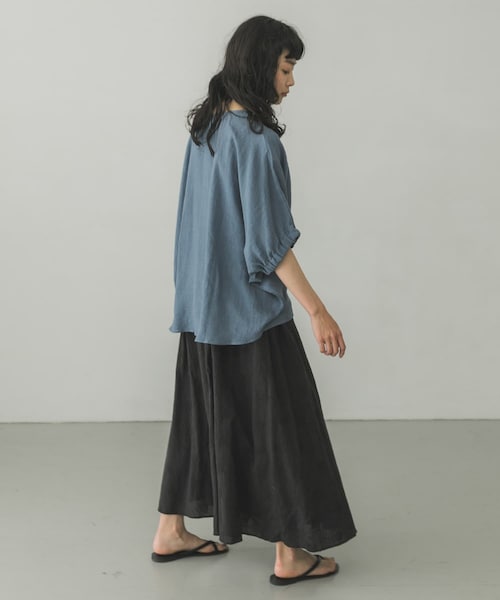 かぐれ（カグレ）の「リネンギャザーワイドプルオーバー（）」 - WEAR
