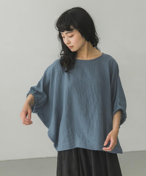 かぐれ（カグレ）の「リネンギャザーワイドプルオーバー（）」 - WEAR