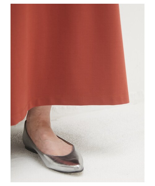 Green　Parks（グリーンパークス）の「armonia・ボリューム袖リラックスワンピース（ワンピース/ドレス・ブラック/テラコッタ/マスタード・F）」の16枚目の写真