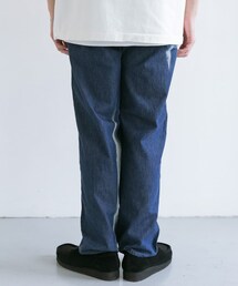 パンツ AURALEE SUNFADE BLEACH LIGHT DENIM PANTS Auralee Sun Fade Bleach Light Denim Pants Men size 3 Cotton