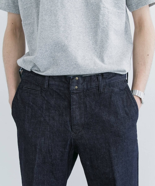 HABANOS(ハバノス)の「HABANOS T/C SLACKS PANTS(その他・メンズ・INDIGO・S/M)」の2枚目の写真