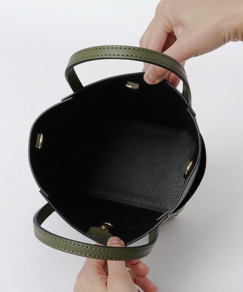 MARCO BIANCHINI(マルコビアンチーニ)の「MARCO BIANCHINI 2way スクエアショルダーバッグ(その他・レディース・YELLOW/BLACK/KHAKI・FREE)」の15枚目の写真