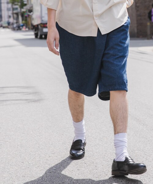 ordinary fits TWIST SHORTS/one wash
