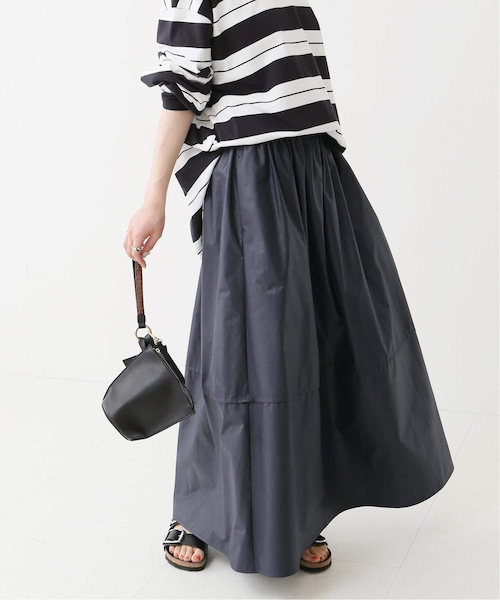 spick & span グロッシータイプライターギャザースカート Spick & Span（スピックアンドスパン）の「グロッシータイプ