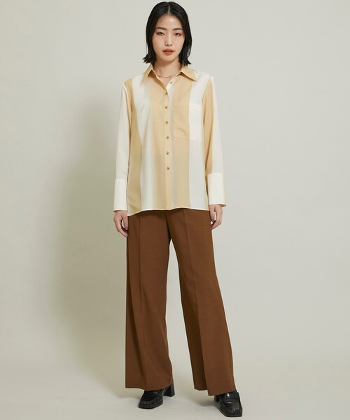 AKIRANAKA（アキラナカ）の「マガリシャツ AP2126-BE（その他・レディース・BEIGE・1）」の10枚目の写真