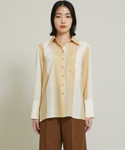 AKIRANAKA（アキラナカ）の「マガリシャツ AP2126-BE（その他・レディース・BEIGE・1）」の3枚目の写真