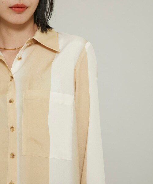 AKIRANAKA（アキラナカ）の「マガリシャツ AP2126-BE（その他・レディース・BEIGE・1）」の7枚目の写真