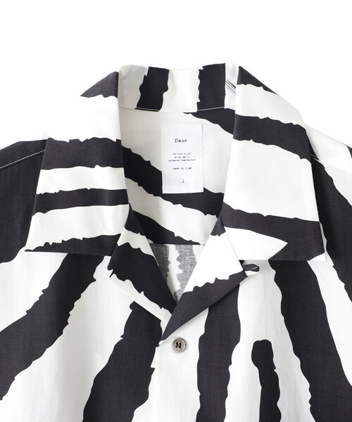 Name.（ネーム）の「STUDIOUS別注 ZBR FACE H/S SHT 2（その他・メンズ・BLACK・0/1/2/3）」の7枚目の写真