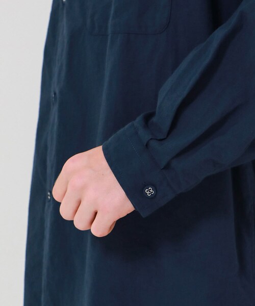 WHITE MOUNTAINEERING（ホワイトマウンテニアリング）の「BAND COLLAR LONG SLEEVES SHIRT（その他・メンズ・WHITE/BLACK/NAVY・0/1/2）」の18枚目の写真