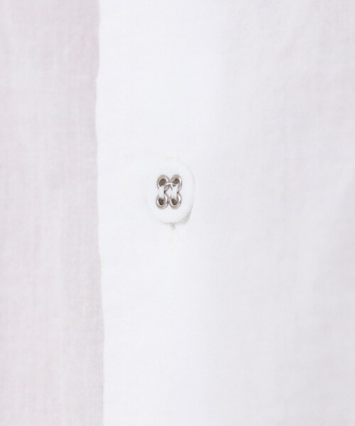 WHITE MOUNTAINEERING（ホワイトマウンテニアリング）の「BAND COLLAR LONG SLEEVES SHIRT（その他・メンズ・WHITE/BLACK/NAVY・0/1/2）」の8枚目の写真