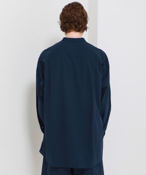 WHITE MOUNTAINEERING（ホワイトマウンテニアリング）の「BAND COLLAR LONG SLEEVES SHIRT（その他・メンズ・WHITE/BLACK/NAVY・0/1/2）」の13枚目の写真
