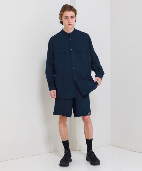 WHITE MOUNTAINEERING（ホワイトマウンテニアリング）の「BAND COLLAR LONG SLEEVES SHIRT（その他・メンズ・WHITE/BLACK/NAVY・0/1/2）」の11枚目の写真