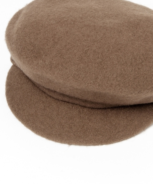 Andemiu（アンデミュウ）の「キャスケット（帽子・ブラック/ベージュ・F）」の8枚目の写真