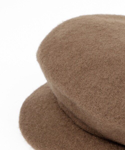 Andemiu（アンデミュウ）の「キャスケット（帽子・ブラック/ベージュ・F）」の7枚目の写真