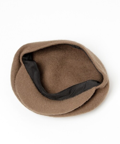 Andemiu（アンデミュウ）の「キャスケット（帽子・ブラック/ベージュ・F）」の12枚目の写真