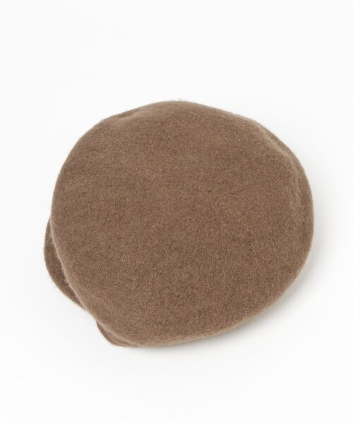 Andemiu（アンデミュウ）の「キャスケット（帽子・ブラック/ベージュ・F）」の6枚目の写真