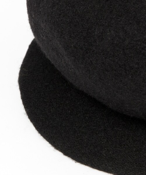 Andemiu（アンデミュウ）の「キャスケット（帽子・ブラック/ベージュ・F）」の9枚目の写真