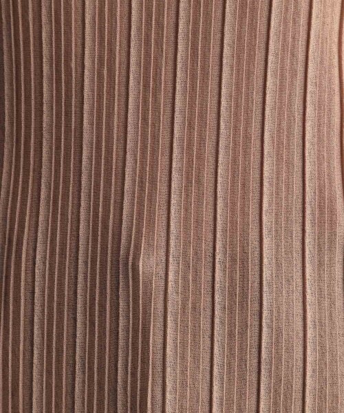 Andemiu（アンデミュウ）の「プリーツメロウカットソー（トップス・オフホワイト/ブラック/ベージュ・F）」の19枚目の写真