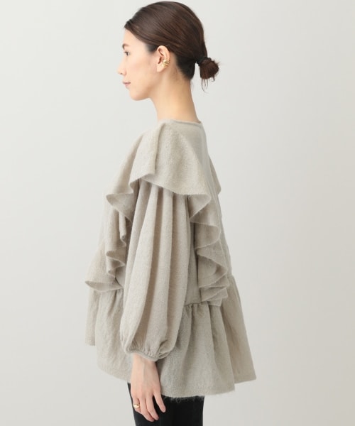 Curensology シャギーモヘヤニットプルオーバー美品 Curensology（カレンソロジー）の「シャギーモヘヤニットプルオーバー