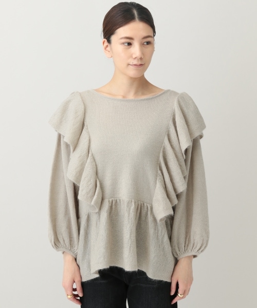 Curensology（カレンソロジー）の「シャギーモヘヤニットプル