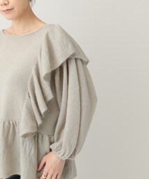 Curensology（カレンソロジー）の「シャギーモヘヤニットプルオーバー