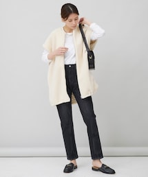 Curensology（カレンソロジー）の「ショートボアベスト（）」 - WEAR