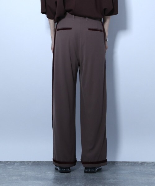 HARE（ハレ）の「ベルベットダブルラインパンツ（パンツ・ブラウン系その他・S/M）」の10枚目の写真