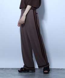 HARE | ベルベットダブルラインパンツ(パンツ)