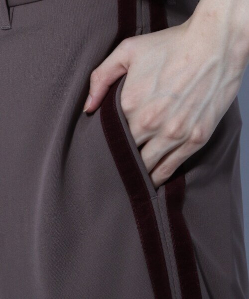 HARE（ハレ）の「ベルベットダブルラインパンツ（パンツ・ブラウン系その他・S/M）」の12枚目の写真