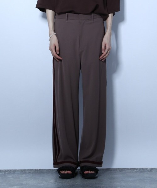 HARE（ハレ）の「ベルベットダブルラインパンツ（パンツ・ブラウン系その他・S/M）」の8枚目の写真