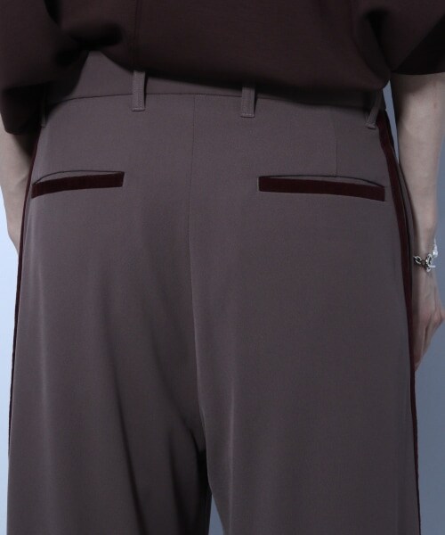 HARE（ハレ）の「ベルベットダブルラインパンツ（パンツ・ブラウン系その他・S/M）」の15枚目の写真