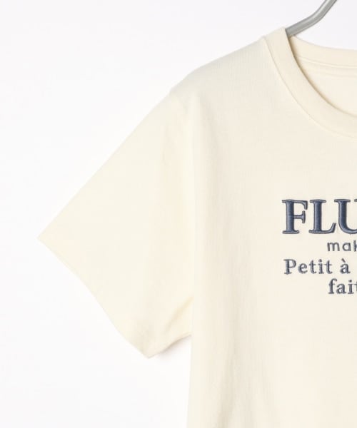 Heather（ヘザー）の「ロゴシシュウTEE（トップス・ブルーロゴ・FREE）」の8枚目の写真