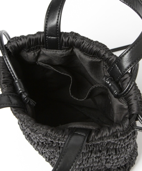 LOWRYS FARM(ローリーズファーム)の「シャーリングキンチャクバッグ(バッグ・ブラック/ダークブラウン/ブルー・FREE)」の14枚目の写真