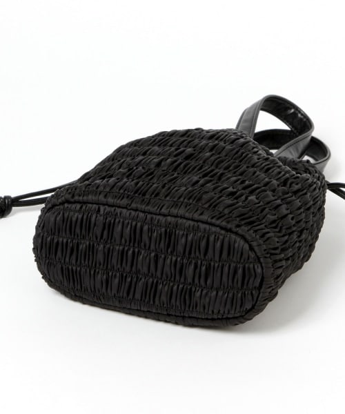 LOWRYS FARM(ローリーズファーム)の「シャーリングキンチャクバッグ(バッグ・ブラック/ダークブラウン/ブルー・FREE)」の13枚目の写真