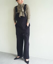 GALLARDAGALANTE（ガリャルダガランテ）の「エコスエードオーバーオール（サロペット/オーバーオール）」