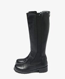 imvely | バイカラーポイントロングブーツ(ブーツ)