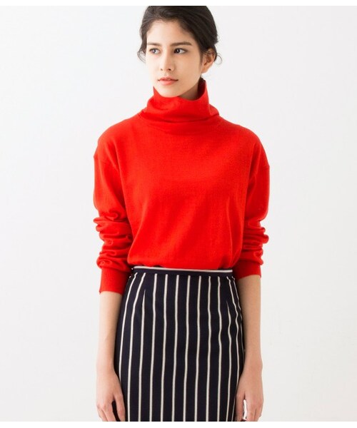 LE JUN（ルジュン）の「ビエラヤーンタートル（Ｔシャツ/カットソー・レディース・ブラック/グレー/オフホワイト/ブルー系/レッド・S/M）」の5枚目の写真