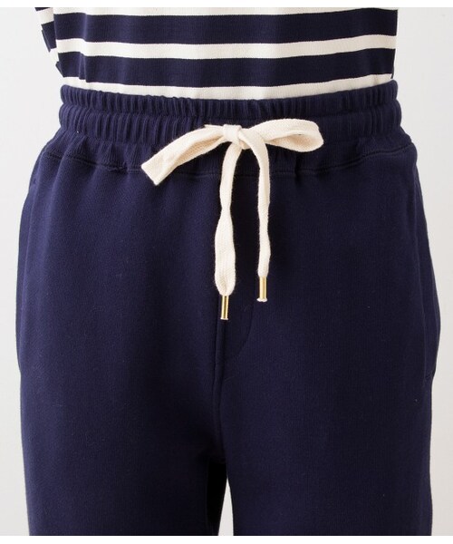 LE JUN（ルジュン）の「30/7ウラケリブパンツ（パンツ・レディース・グレー/オフホワイト/ネイビー・S/M/L）」の7枚目の写真