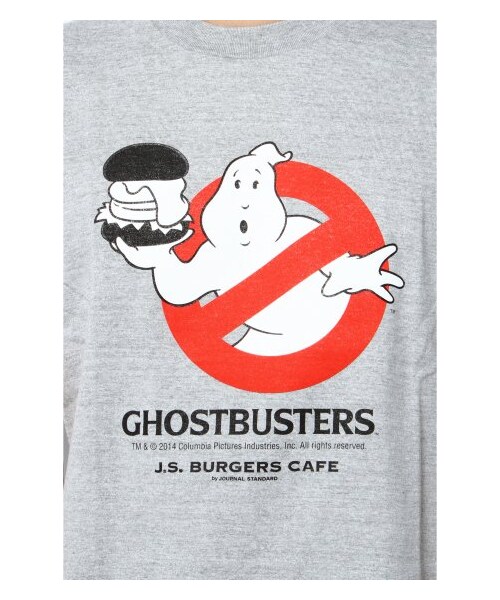 J.S.BURGERS CAFE（ジェーエスバーガーズカフェ）の「GHOSTBUSTERS*J.S. BURGERS CAFE コラボTシャツ（カットソー・Ｔシャツ・ブラック/グレー/ホワイト・S/M/L）」の9枚目の写真