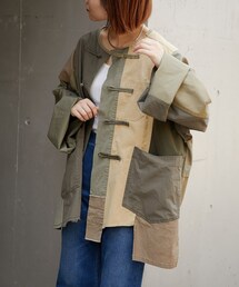 CIAOPANIC TYPY | 【etsinta/エシンタ】パッチワークチャイナシャツ(シャツ/ブラウス)