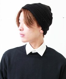 ANREALAGE | ANREALAGE×MIDWEST 別注ランダム編みニットキャップ(ニットキャップ/ビーニー)