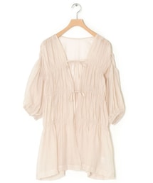 w closet | ★先行予約★2WAYギャザーシャツ【7月中旬入荷】(トップス)