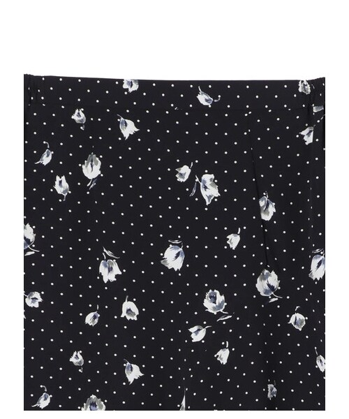 AMERICAN HOLIC（アメリカンホリック）の「切り替えフレアロングスカート（スカート・チャコールグレー/サックスブルー/ドット・M/L）」の20枚目の写真