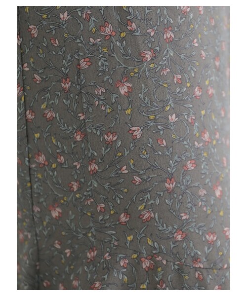 AMERICAN HOLIC（アメリカンホリック）の「切り替えフレアロングスカート（スカート・チャコールグレー/サックスブルー/ドット・M/L）」の15枚目の写真