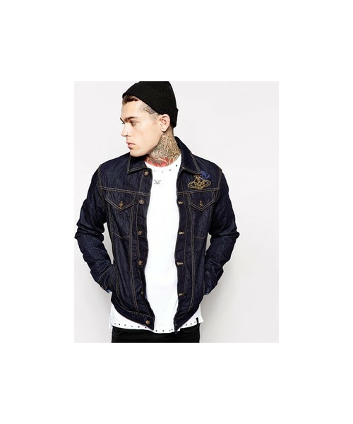 Vivienne Westwood man デニム コート ヴィヴィアンウエストウッド アングロマニア メンズ デニムコート M