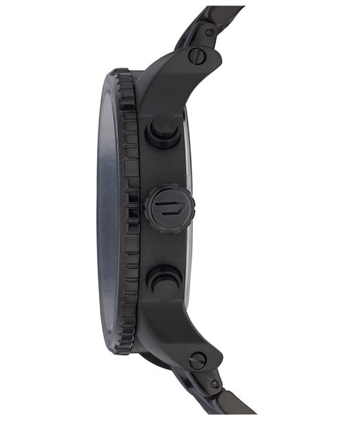 DIESEL（ディーゼル）の「DIESEL® 'Double Down' Chronograph Bracelet Watch, 51mm（アナログ腕時計・メンズ・Black）」の4枚目の写真