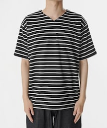 D'MENS by DHOLIC | シームレスボーダーTシャツ(Tシャツ/カットソー)