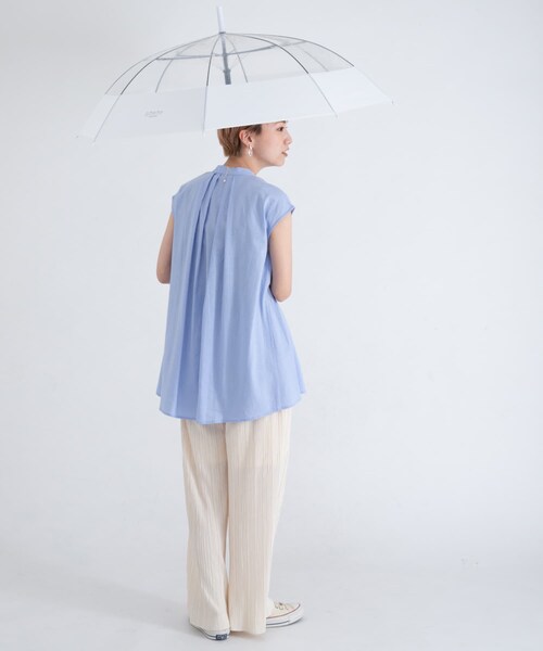 ameme（アメメ）の「プーリアビニール傘（その他・レディース・クリア/グリーン/イエロー/パープル/ブルー/グレー・FREE）」の10枚目の写真