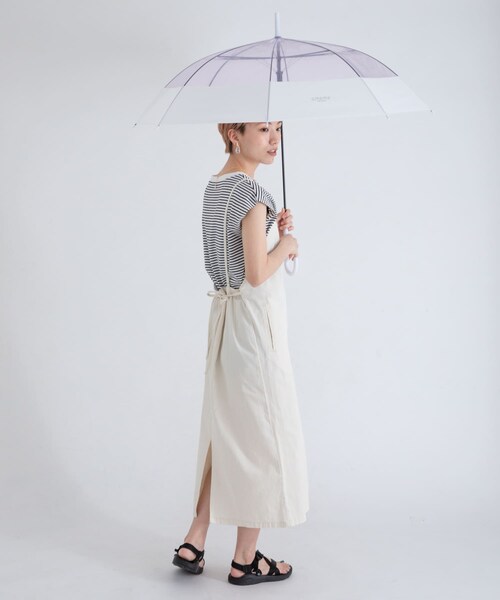 ameme（アメメ）の「プーリアビニール傘（その他・レディース・クリア/グリーン/イエロー/パープル/ブルー/グレー・FREE）」の12枚目の写真