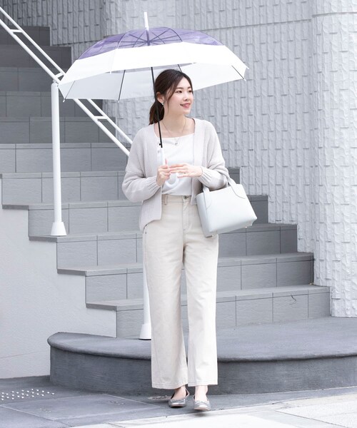 ameme（アメメ）の「プーリアビニール傘（その他・レディース・クリア/グリーン/イエロー/パープル/ブルー/グレー・FREE）」の15枚目の写真